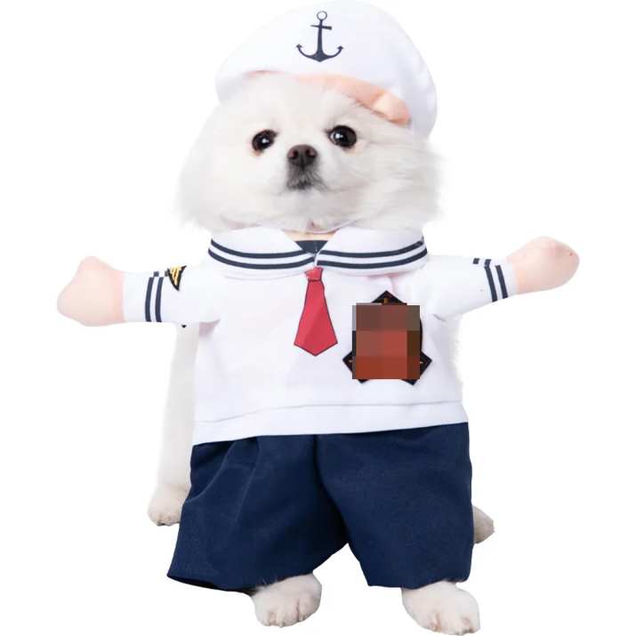 1PCS Halloween Dagger Pet Transformation Dress Festival Funny Knife Holding Dog Clothes Cat Standing Dress Pet Dress Up