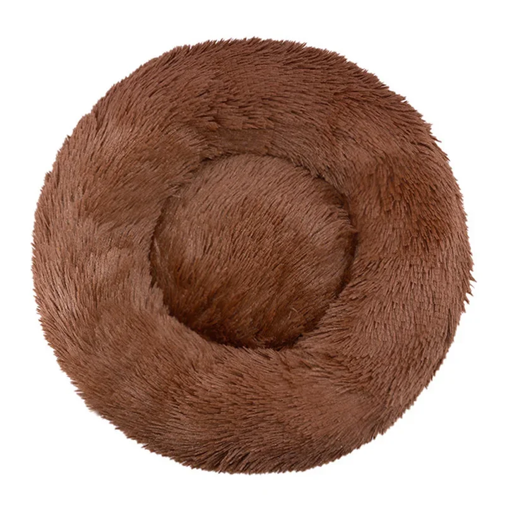 40-90Cm round Pet Bed for Large Dog Bed Super Soft Cat Bed Long Plush Dog House for Medium Dog House Winter Warm Sleeping